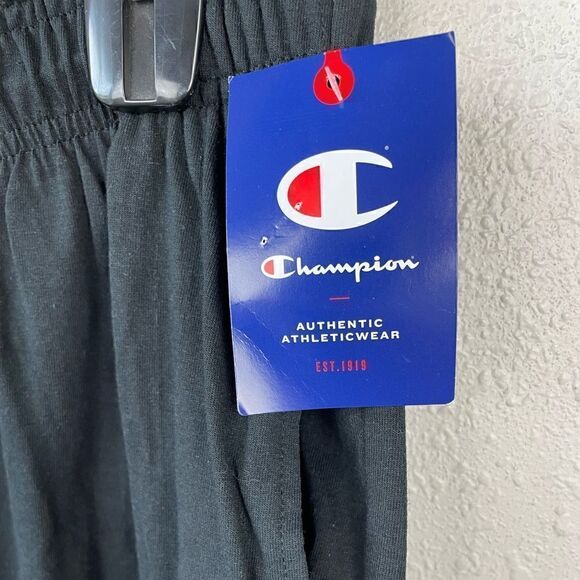 NWT Champion Black Sweatpants Size L - Picture 3 of 7